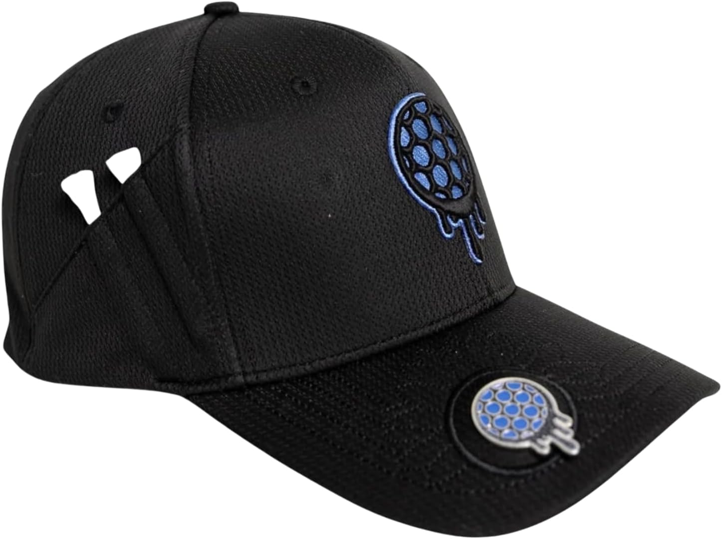 BONK Golf Sweet Spot Golf Hats - Tee Holder & Magnetic Ball Marker - Sweat-Stain Resistant - 100% Custom Made