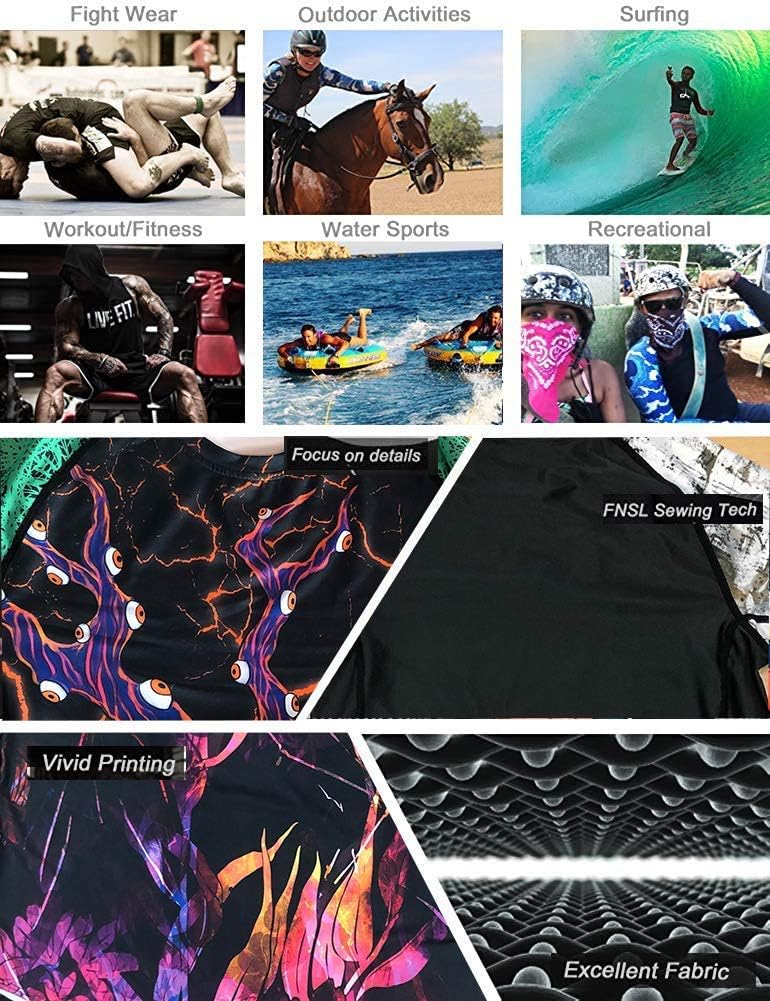 CHOO Men's Mask Samurai Moisture Wicking Gym T-Shirt Quick-Dry Stretch Clothing 2-Pack (Shortsleeve + Spats), XX-Large - Image 5