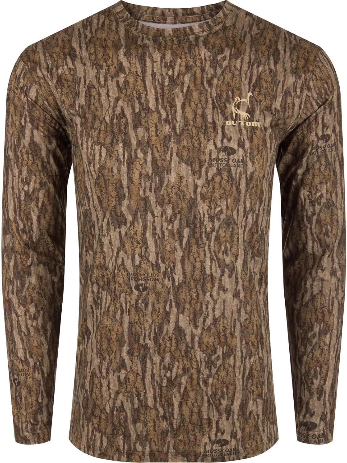 Drake Waterfowl Men's Performance Crew Long Sleeve T-Shirt - Lightweight Soft Breathable Quick-Dry Moisture-Wicking Camo Tee