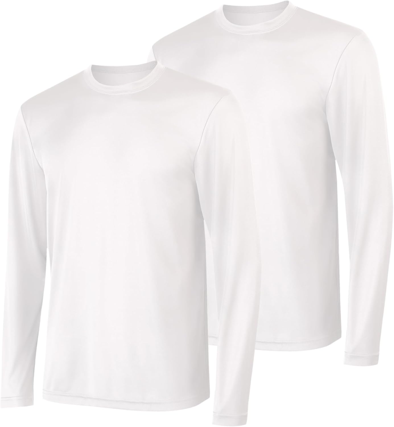 Hanes Sport Men's Long-Sleeve T-Shirt Pack, Cool DRI Moisture-Wicking Performance T-Shirts, Performance Tee, 2-Pack - Image 9