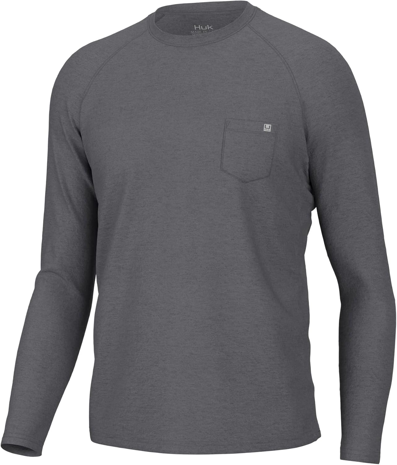 HUK Waypoint Long Sleeve Shirt, Performance Fishing Tee for Men - Image 9