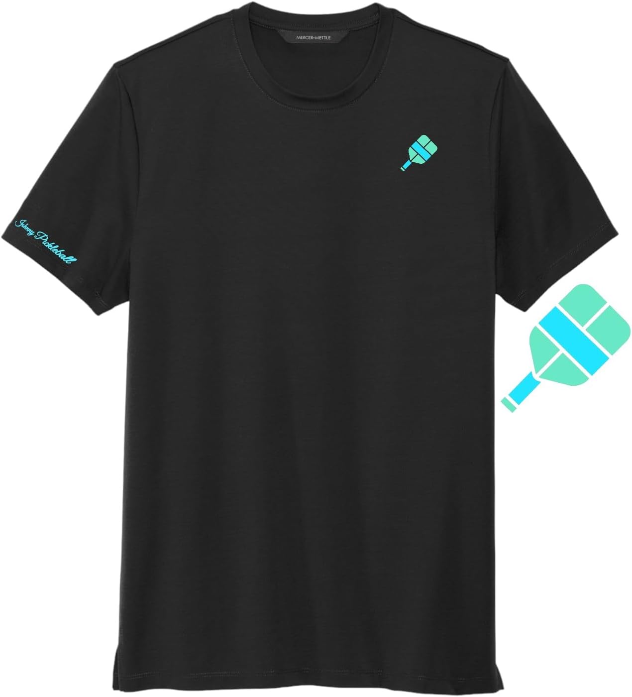 Johnny Pickleball Performance Stretch 5.0 Crew Neck Tshirt - Image 12