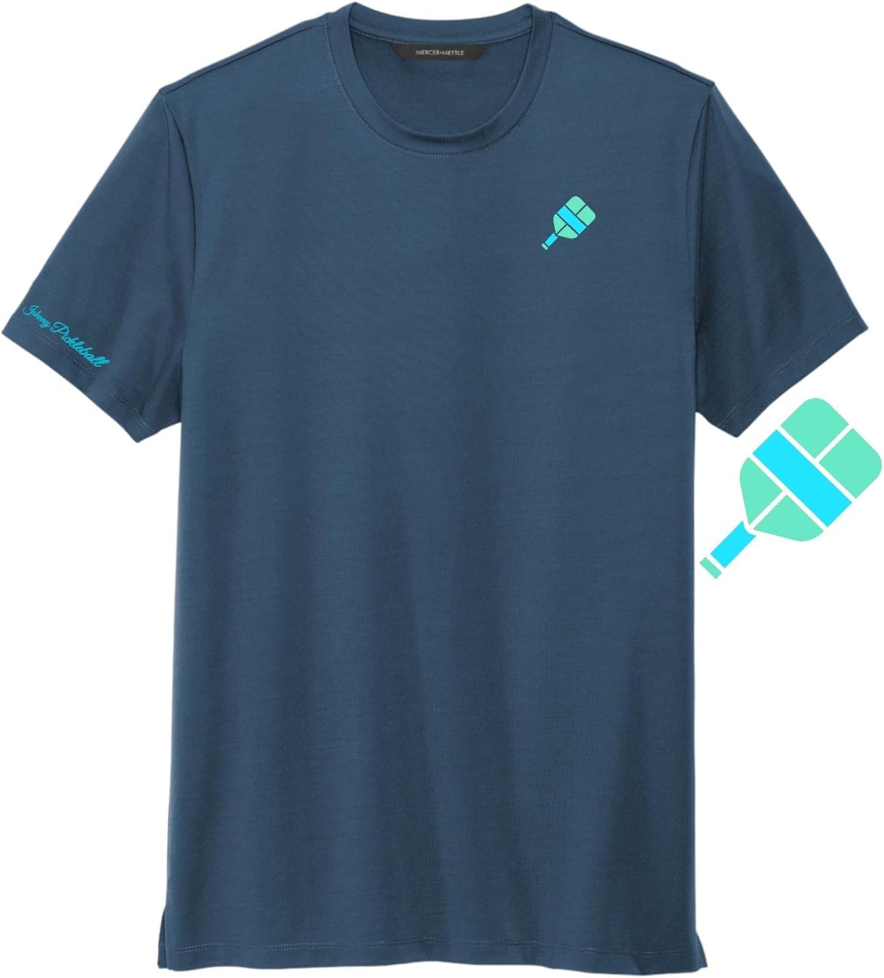 Johnny Pickleball Performance Stretch 5.0 Crew Neck Tshirt - Image 11