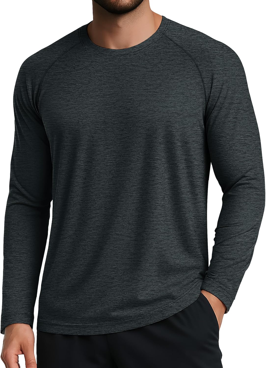 MAGCOMSEN Men's Long Sleeve Shirts UPF 50+ Sun Protection Dry Fit Shirts Athletic Fishing Hiking Workout Rash Guard - Image 10