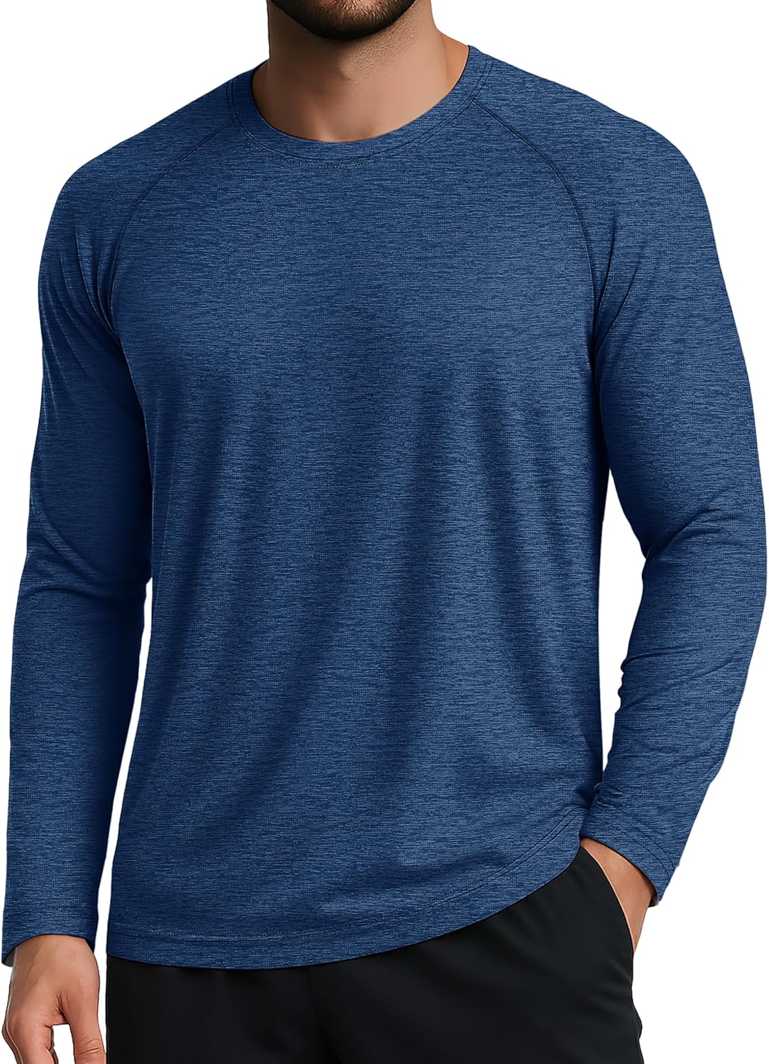 MAGCOMSEN Men's Long Sleeve Shirts UPF 50+ Sun Protection Dry Fit Shirts Athletic Fishing Hiking Workout Rash Guard - Image 11