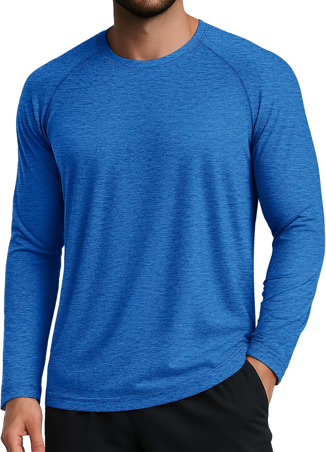 MAGCOMSEN Men's Long Sleeve Shirts UPF 50+ Sun Protection Dry Fit Shirts Athletic Fishing Hiking Workout Rash Guard - Image 12