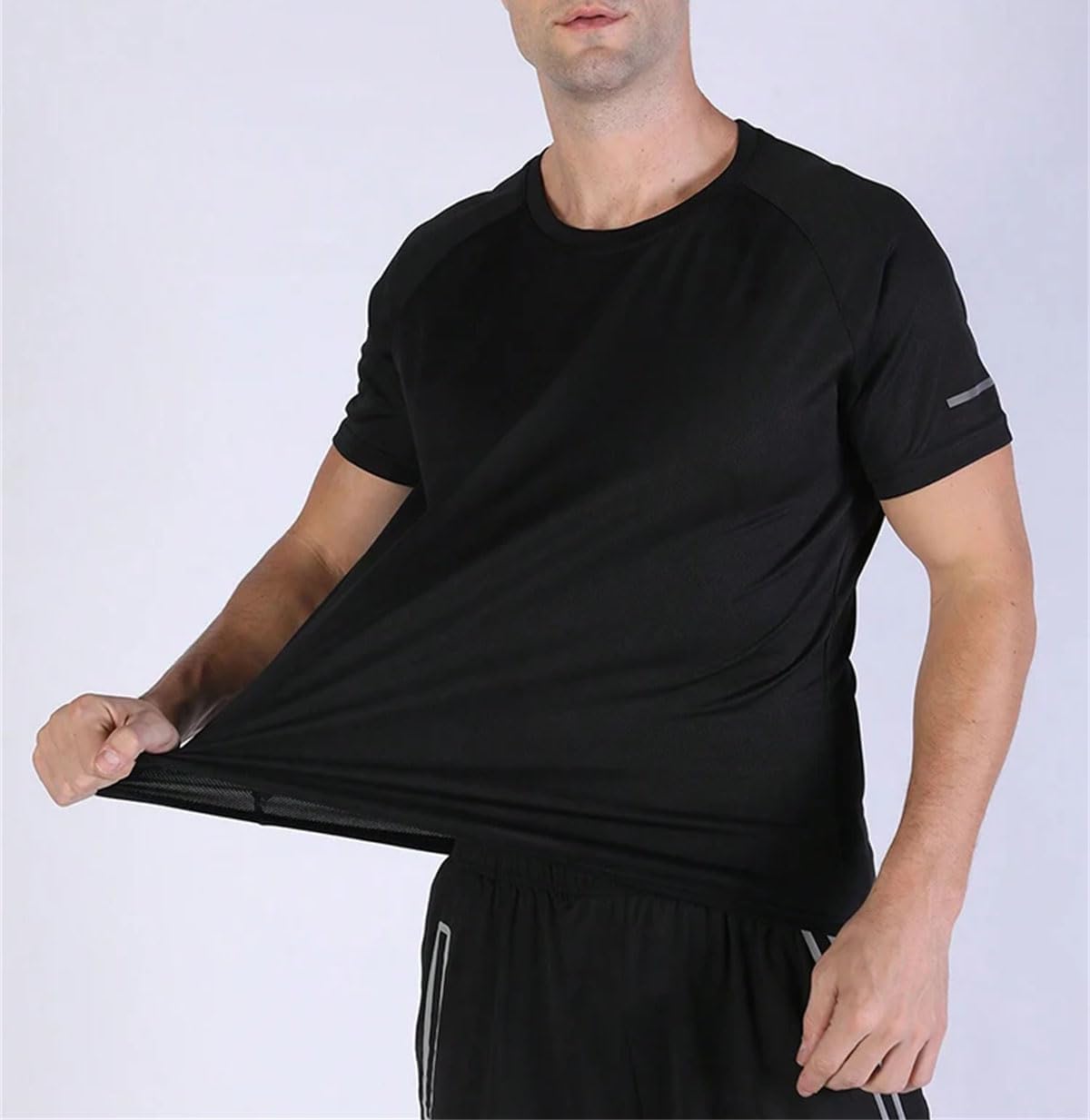 Men's 5-Pack Quick-Dry T-Shirt, Loose Fit Gym Running Outdoor Sportswear - Image 7