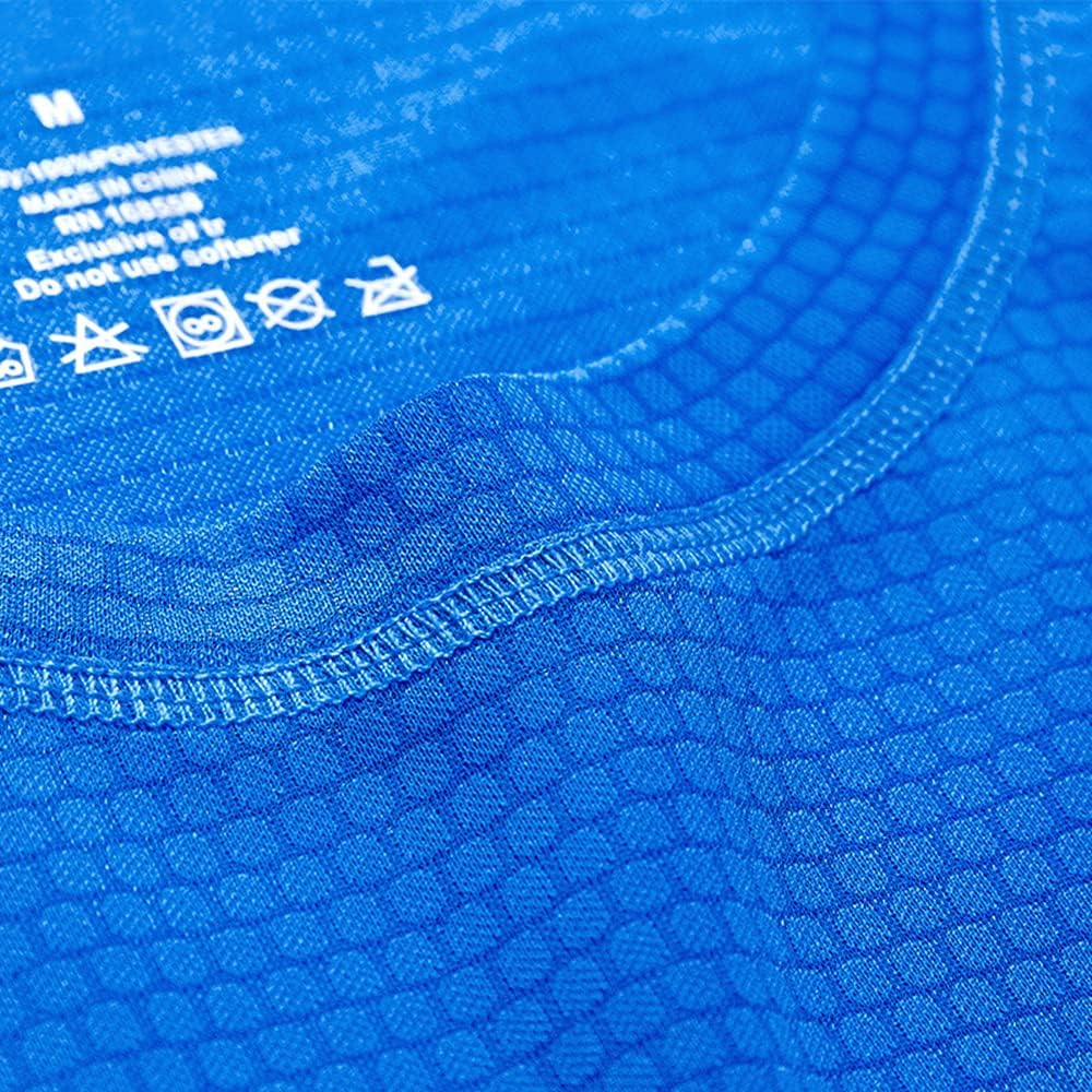 Men's Dry Fit Tshirt Short Sleeve Moisture Wicking Athletic Shirts Sport Active wear Tee Round Neck Workout Top - Image 8