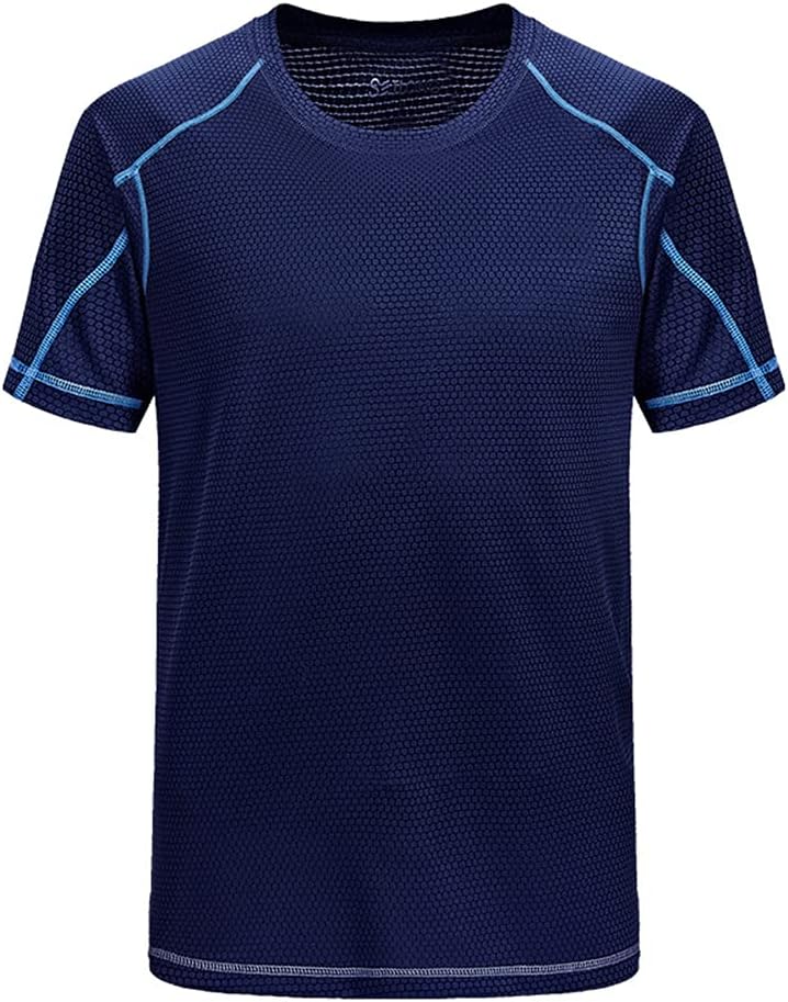 Men's Dry Fit Tshirt Short Sleeve Moisture Wicking Athletic Shirts Sport Active wear Tee Round Neck Workout Top - Image 10