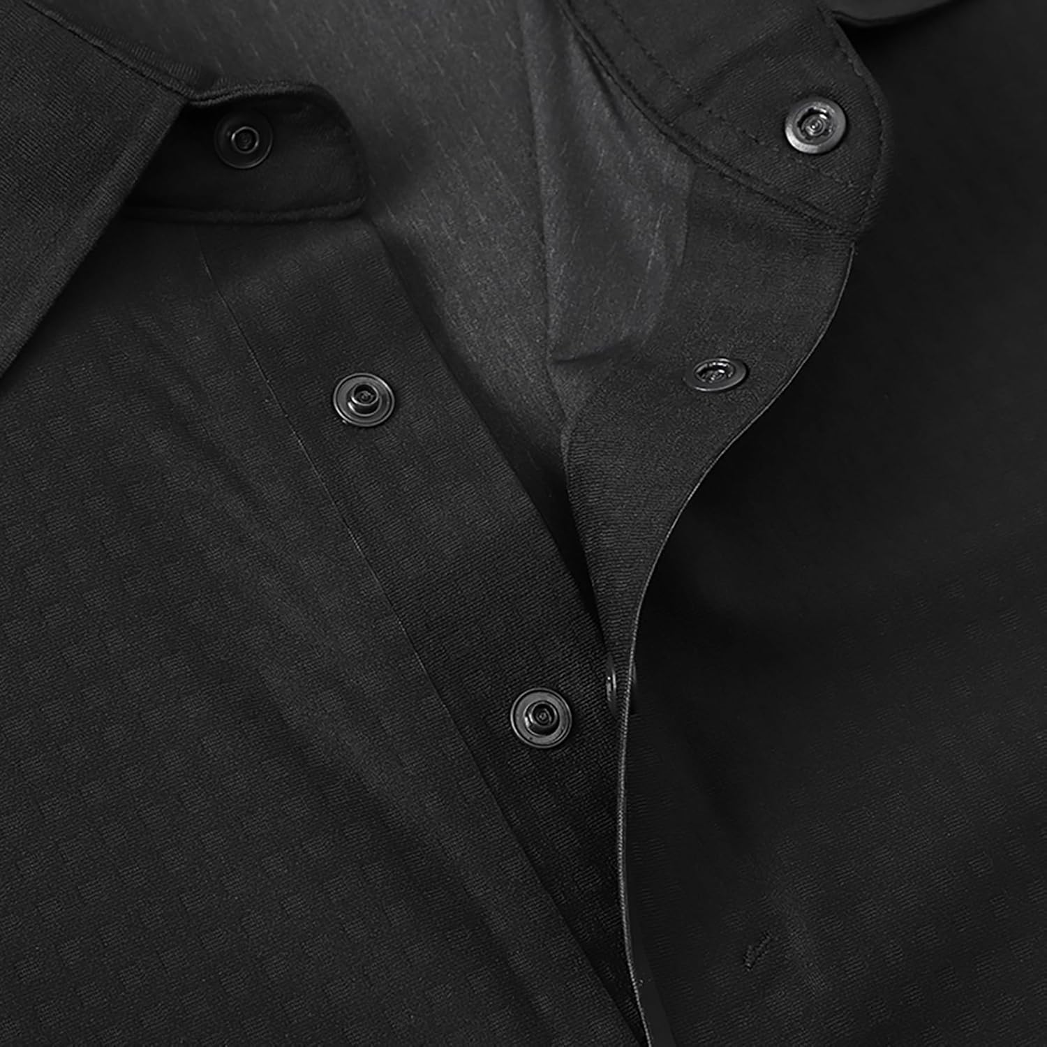 Men's Golf Shirt Short Sleeve Moisture Wicking Cooling Dry Fit Solid Casual Golf Polo Shirts for Men,True Classic Tees - Image 4