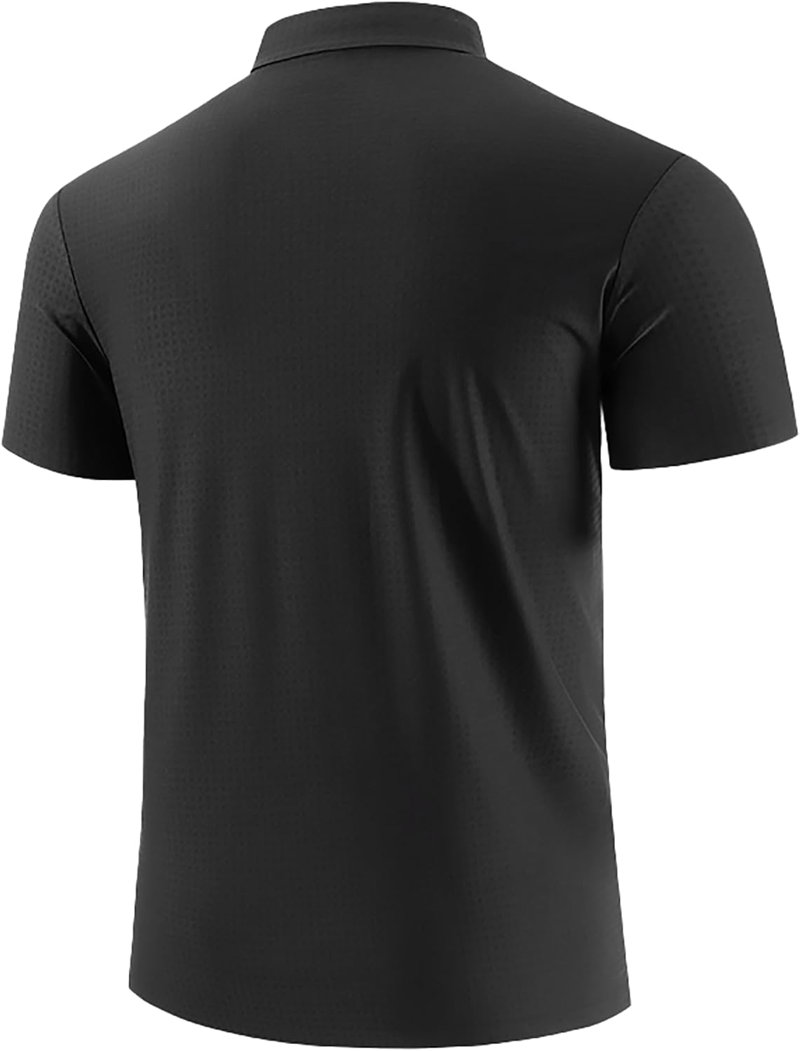 Men's Golf Shirt Short Sleeve Moisture Wicking Cooling Dry Fit Solid Casual Golf Polo Shirts for Men,True Classic Tees - Image 2