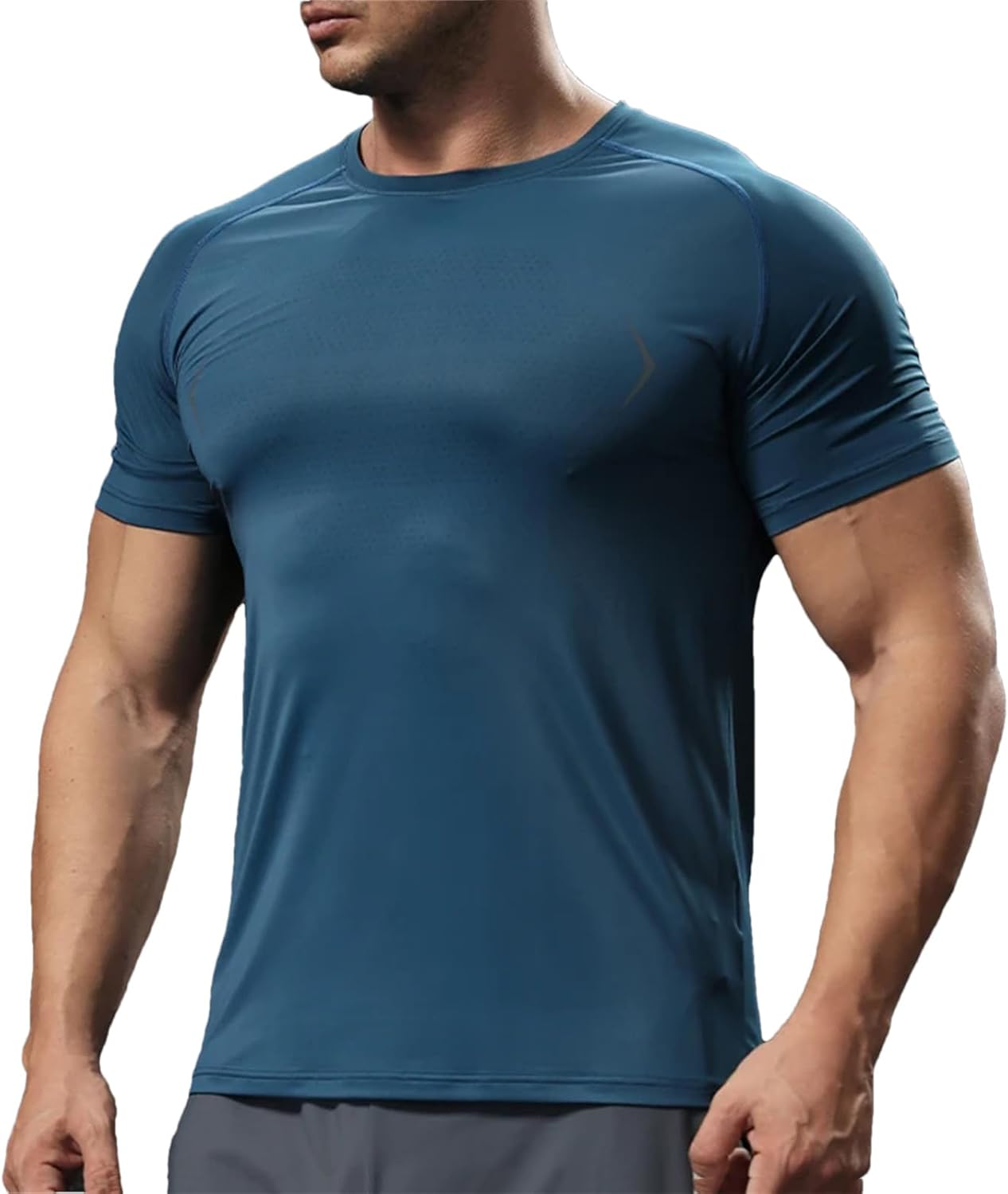 Men's Quick-Dry Sport T-Shirt, Breathable Outdoor Running Top - Image 11
