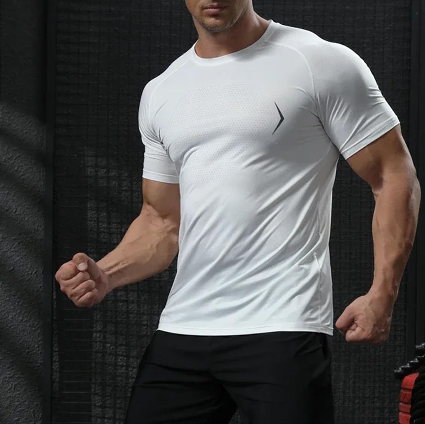 Men's Quick-Dry Sport T-Shirt, Breathable Outdoor Running Top - Image 6