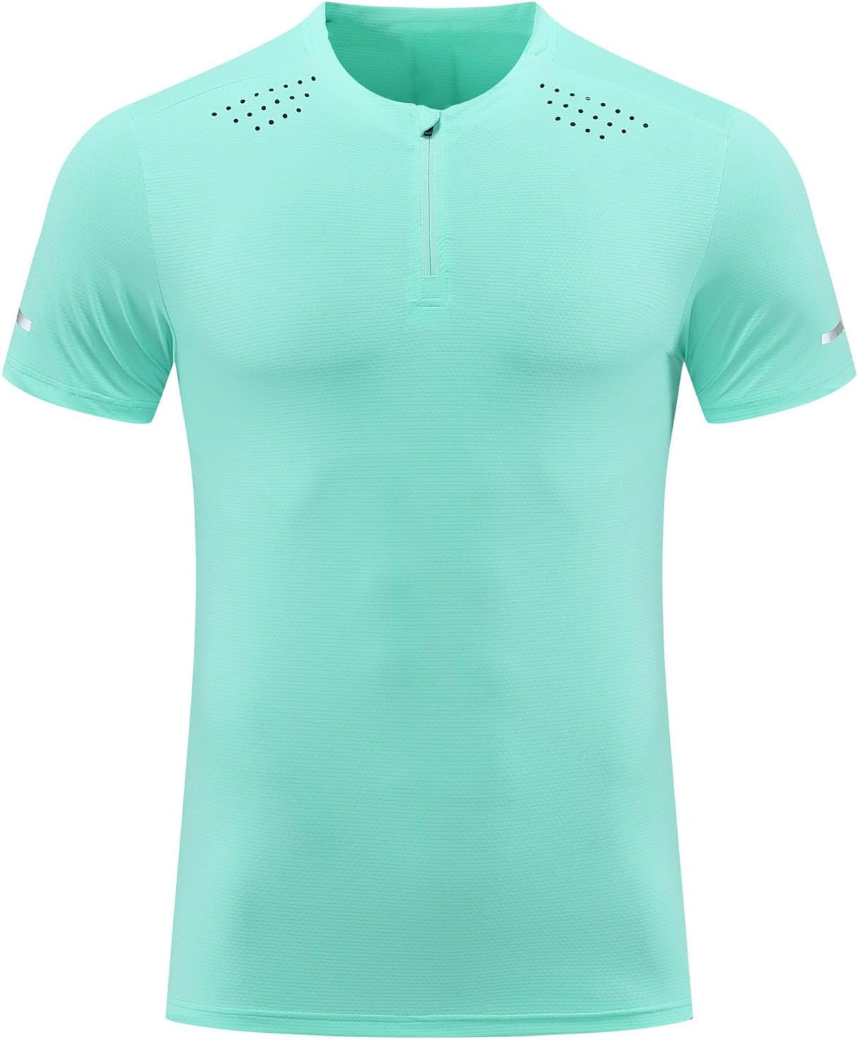 Men's Reflective Sport T-Shirt, Quick-Dry Gym Running Top - Image 7