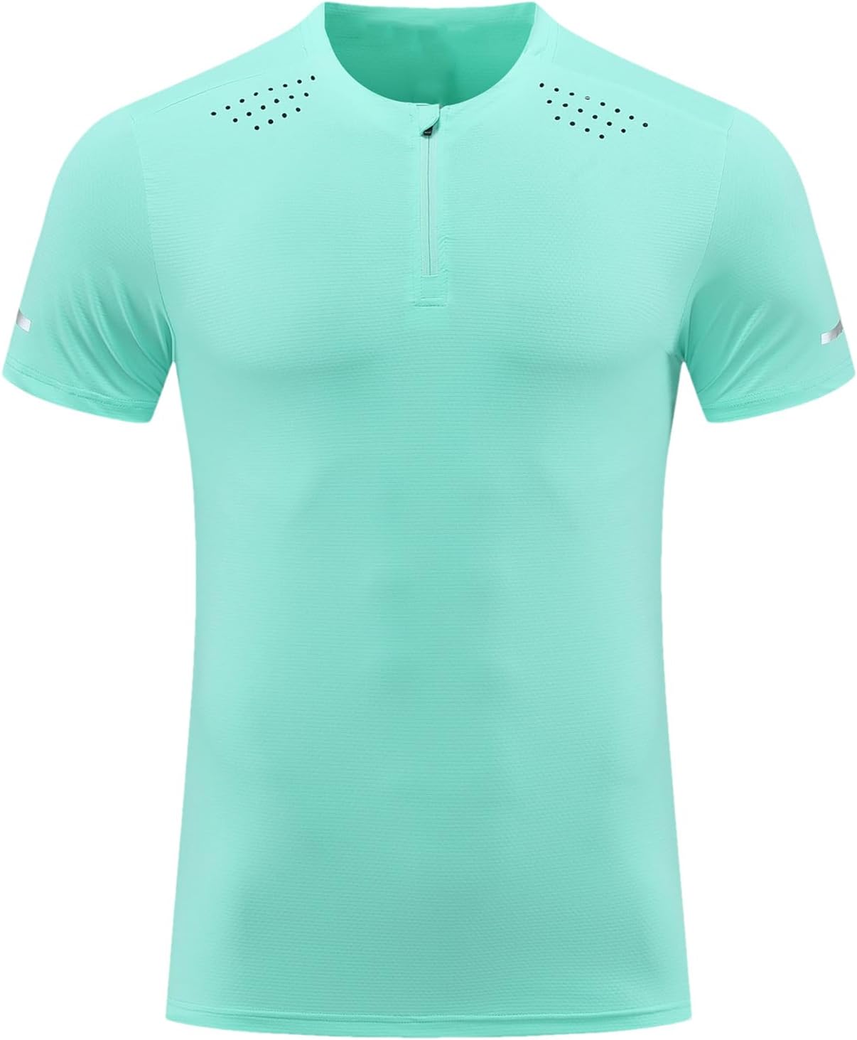 Men's Reflective Sport T-Shirt, Quick-Dry Gym Running Top - Image 10