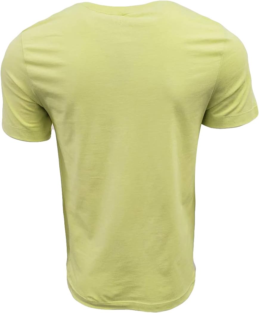 Nike Men's Just Do It Big Logo T-Shirt (Large, Lime Green) - Image 2