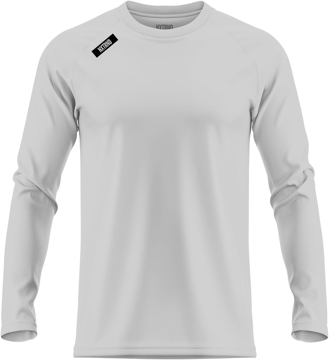 Nxtrnd Hybrid Pro Men's Long Sleeve T-Shirt, Relaxed Fit, Poly Spandex Blend - Image 4