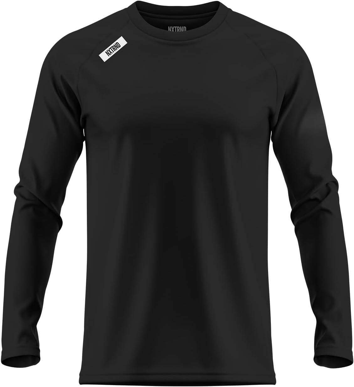 Nxtrnd Hybrid Pro Men's Long Sleeve T-Shirt, Relaxed Fit, Poly Spandex Blend