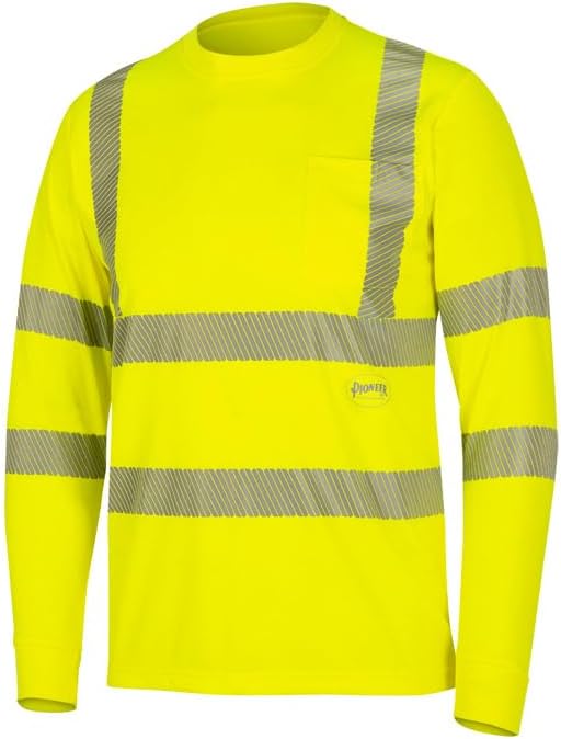 Pioneer Hi Vis Cooling Shirt - Class 3 Safety T-Shirt - for Construction, Roadway, Traffic - Image 7