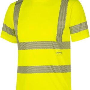 Pioneer Hi Vis Cooling Shirt - Class 3 Safety T-Shirt - for Construction, Roadway, Traffic