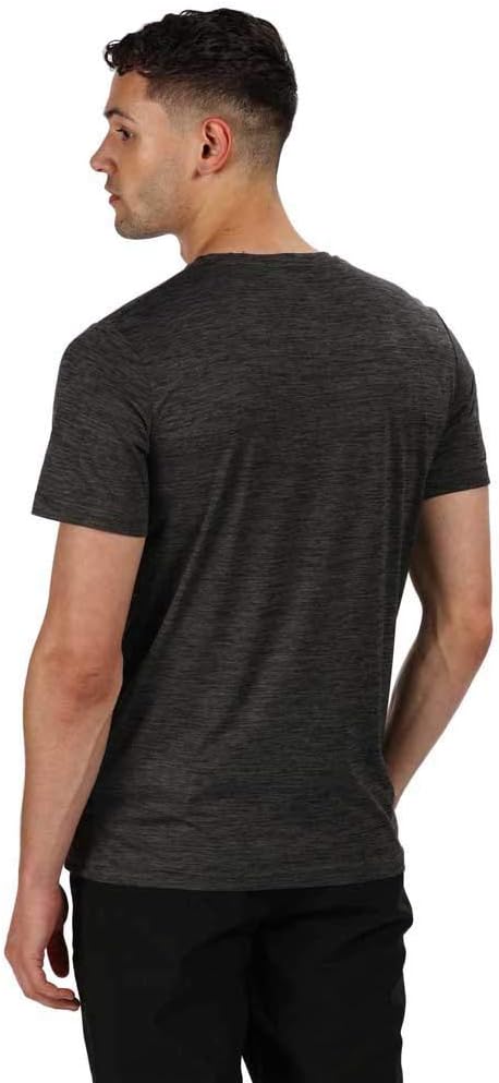 Regatta Men's Fingal V Lightweight, Breathable and Quick Drying Short-Sleeved Sports Technical - Image 2
