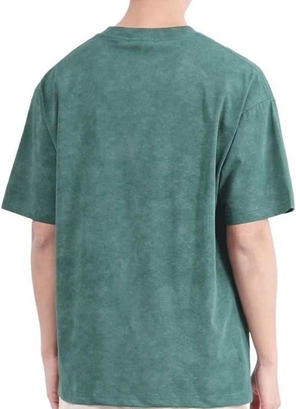 Retro Outdoor Sports Short Sleeves Fashion Cotton Round Neck Quick Dry T-Shirt Casual Breathable Loose Vest(Gray,XX-Large) - Image 2