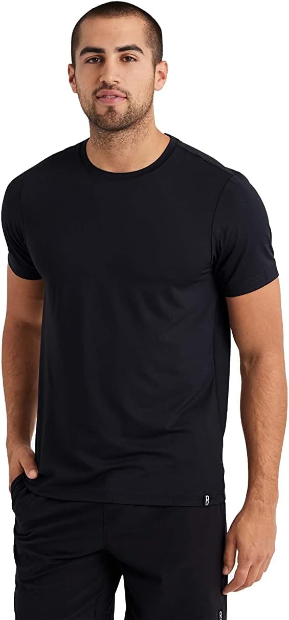 Rhone Men's Essentials Training Tee, Recycled Lightweight Polyester Fabric, Moisturewicking Technology, 4-Way Stretch - Image 10