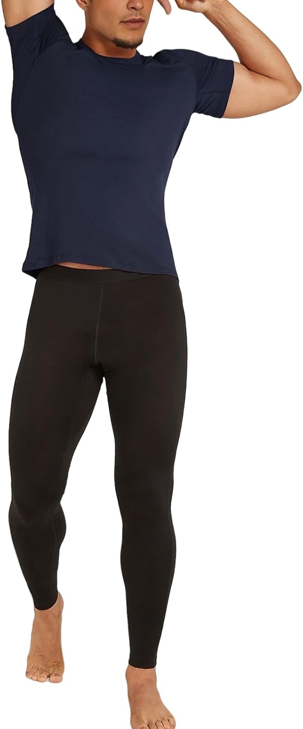 SIORO 100% Merino Wool T-Shirt for Men Short Sleeve Base Layers Odor Resistance Crew Neck Undershirt for Outdoor Hiking S-XXL - Image 5