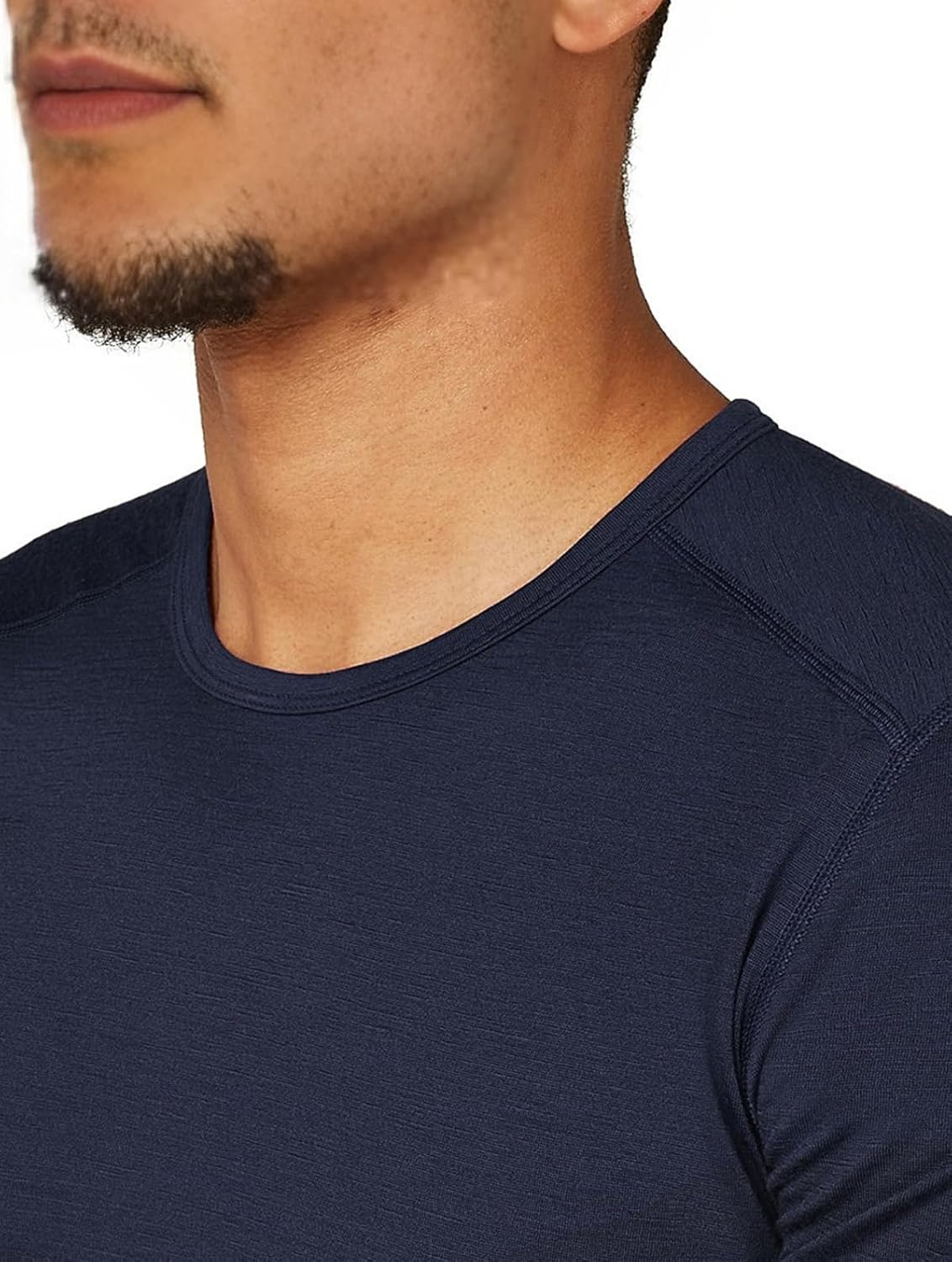 SIORO 100% Merino Wool T-Shirt for Men Short Sleeve Base Layers Odor Resistance Crew Neck Undershirt for Outdoor Hiking S-XXL - Image 6