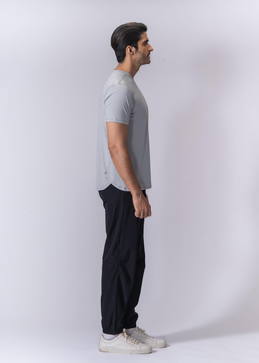 STRCH Nylon ProMove Grafen Men's Round Neck - Image 3