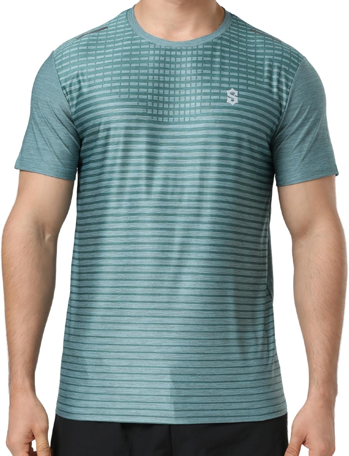 SUNTASY Men's Dry Fit Workout Shirts - Moisture-Wicking, Quick-Dry, 4-Way Stretch Premium Athletic Tees for Running & Sports - Image 21