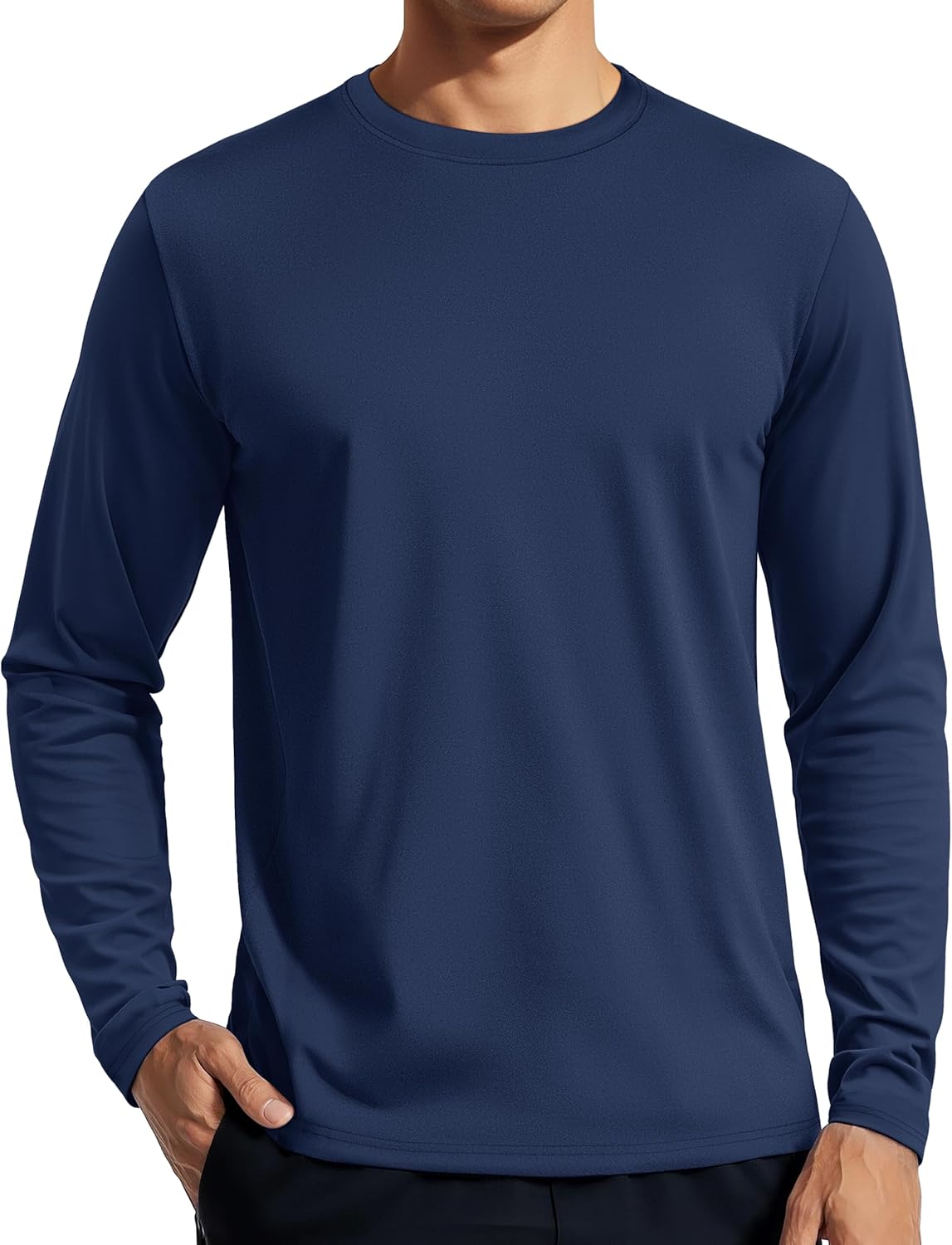 TACVASEN Men's Long Sleeve UPF 80+ Shirts Sun Protection UV SPF Shirts Rash Guard Fishing Running Quick Dry Lightweight - Image 18