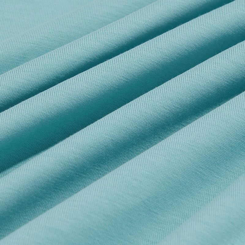 THJKUPO Breathable Round Neck Versatile Short Sleeves Casual Cotton Quick Drying T-Shirt Outdoor Sports Stretch Top Vest - Image 3