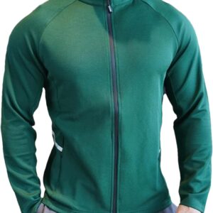 VMAKBUWIS Men's Jacket Sports Jersey Zip Up Long Sleeve T-Shirts Quick Dry Gym Fitness Coats Running Sweatshirts