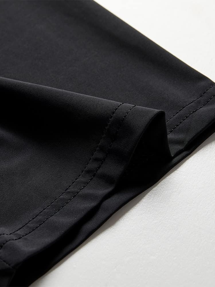 ZUIAI Nylon Silk Basic T-Shirts Men Short Sleeve Sportswear Breathable Quick Dry Gym Tshirts Male Cooling Workout Tees - Image 5